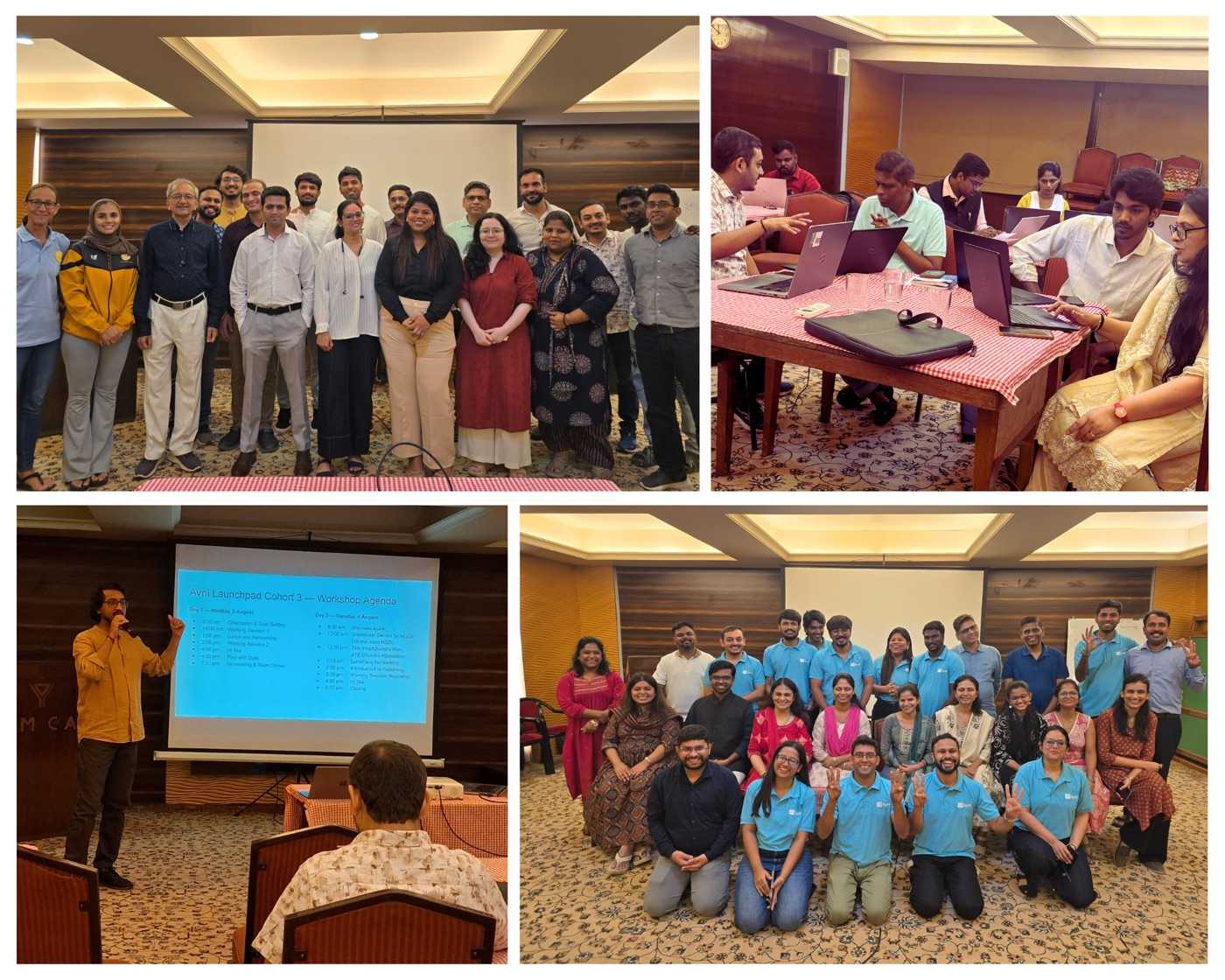 Glimpses from previous Avni Launchpad cohorts