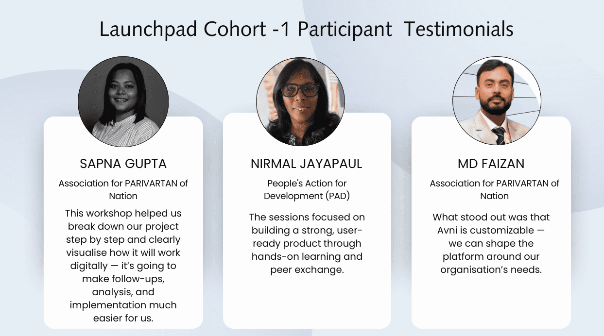 Partner Testimonial Launchpad cohort 1